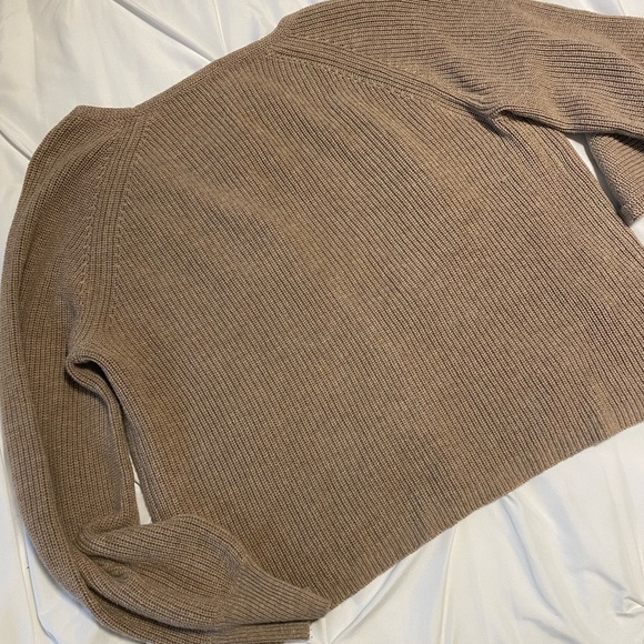 ARITZIA | Wilfred Knit Beige Sweater - Picture 2 of 5